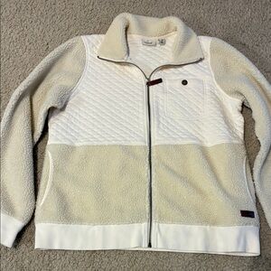 L.L. Bean Fleece Quilted Zip Up Jacket